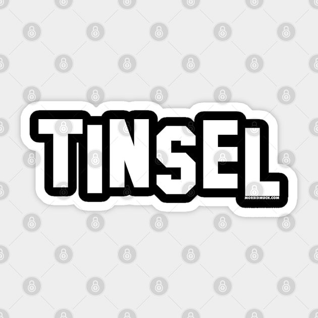 Tinsel Sticker by nickmeece